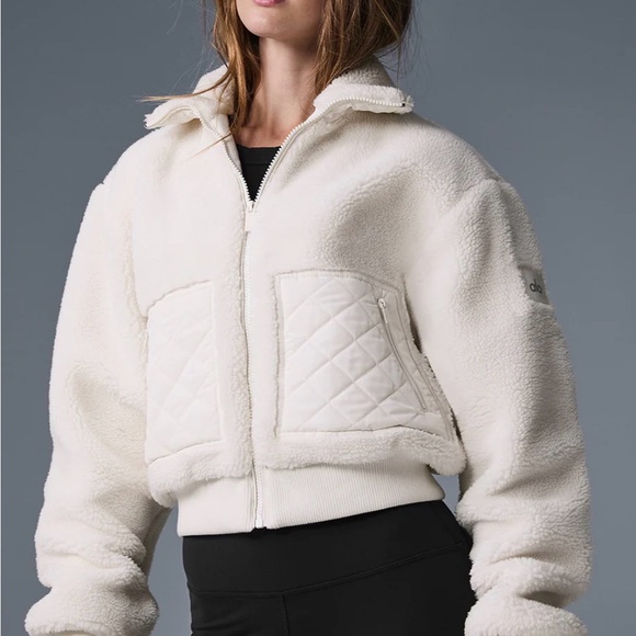 ALO Yoga Jackets & Blazers - Alo Women's Cream Jacket